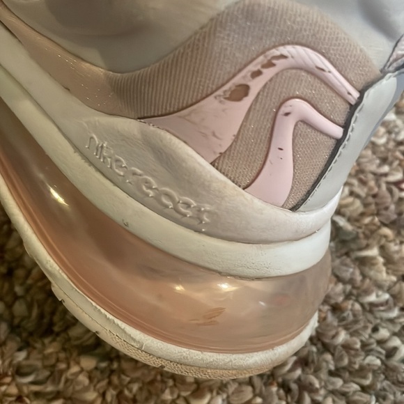 Womens Nike Air Max 270 React Photon Pink - Picture 9 of 13